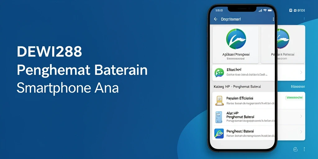 Antarmuka DEWI288 yang sederhana dan fungsional untuk penghematan baterai.