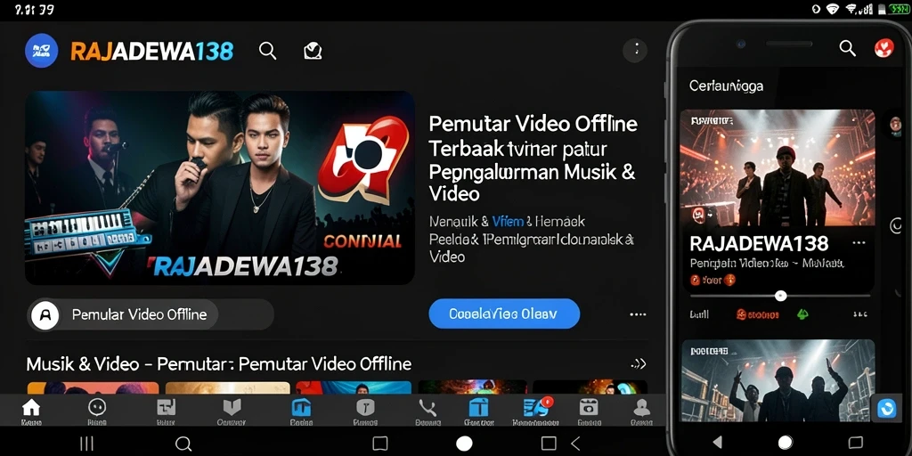 Tampilan antarmuka pengguna RAJADEWA138 yang modern dan intuitif.