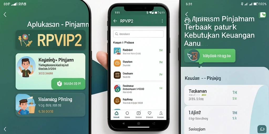 Tampilan antarmuka aplikasi RPVIP2 yang sederhana dan mudah digunakan.