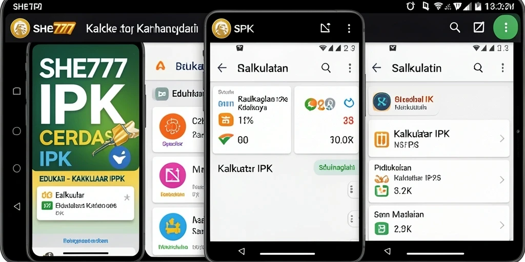 Antarmuka SHE777 yang interaktif dan mudah digunakan.