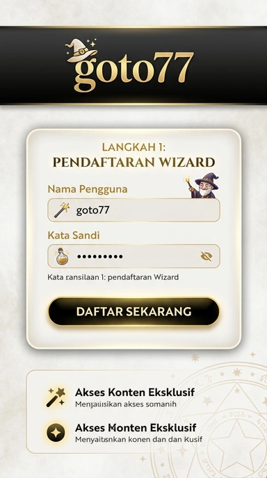 Daftar Akun Baru goto77 dengan Mudah dan Cepat